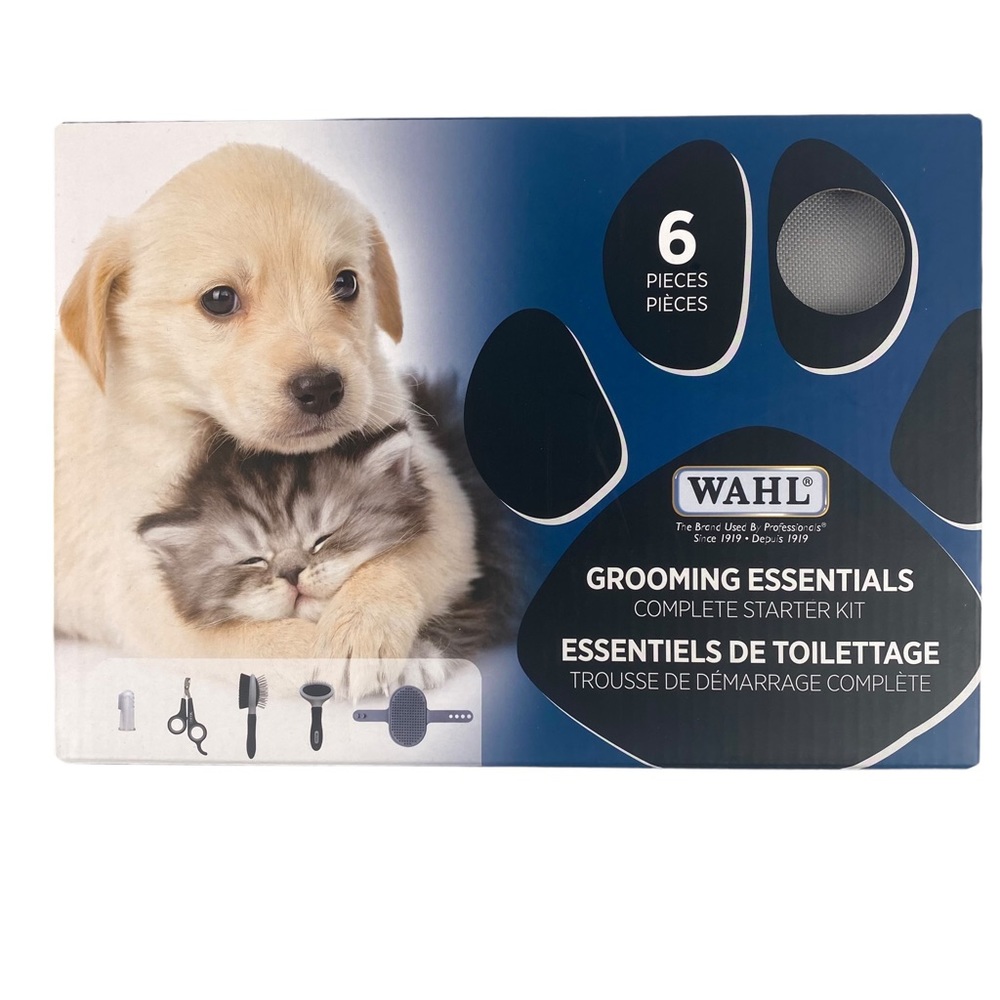 NEW WAHL Pet Grooming Essentials Complete Starter 6 Piece Kit